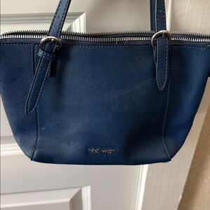 Nine West Navy Tote Bag